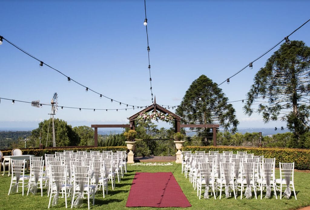 maleny wedding venue flaxton gardens